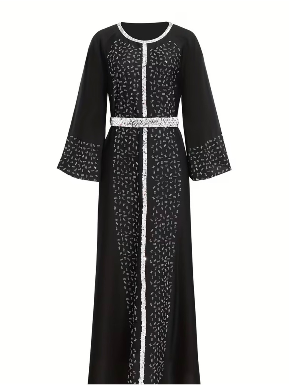 Women's abaya dress with Puff Sleeve size S/M